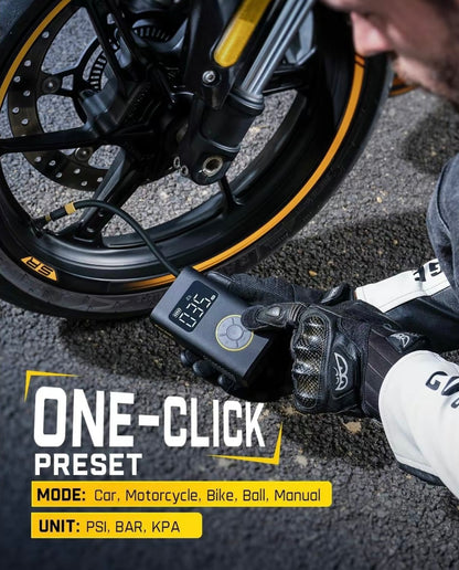 Portable Tire Inflator 150PSI High-Pressure